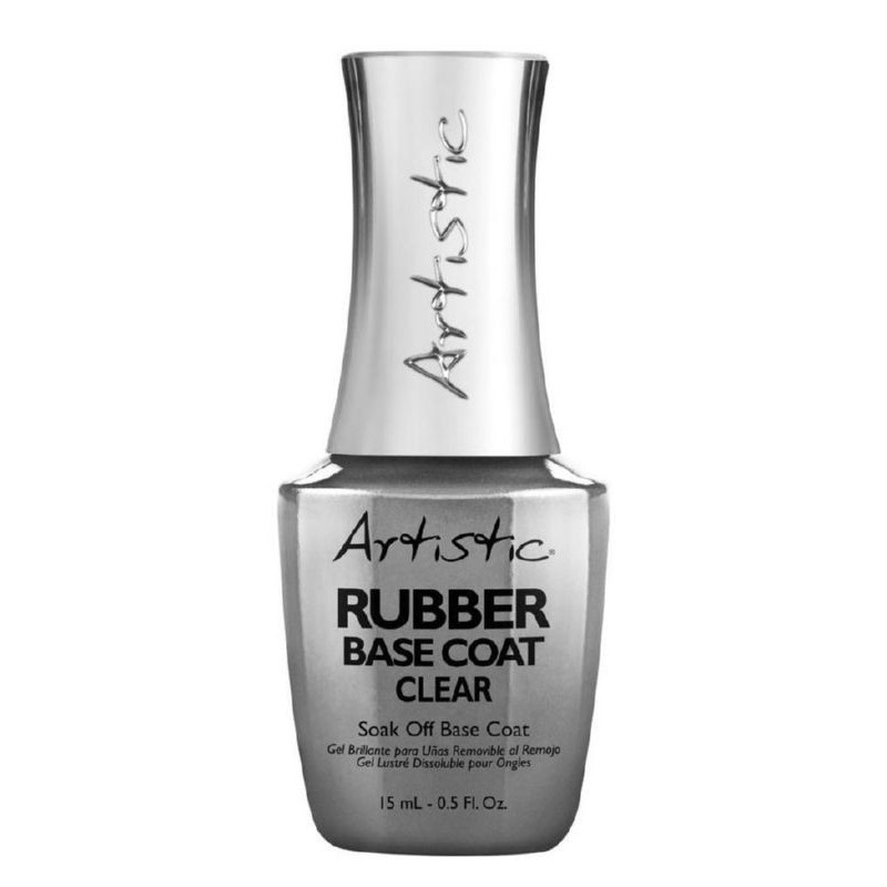 Gelio-lako pagrindas Artistic Rubber Base Coat Clear 15 ml