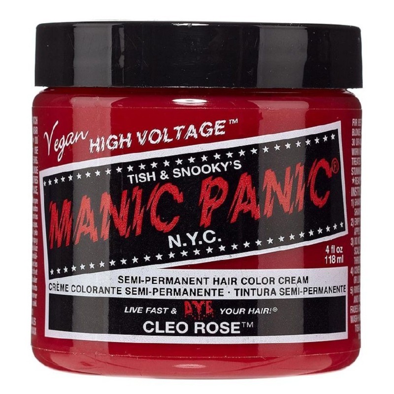 Pusiau ilgalaikiai plaukų dažai Manic Panic Cleo Rose 118 ml