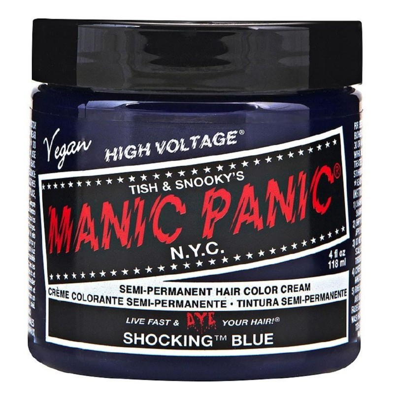 Kreminiai plaukų dažai Manic shocking Blue 118 ml