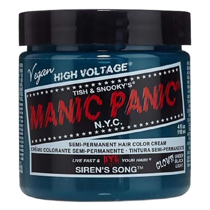 Pusiau ilgalaikiai plaukų dažai Manic Panic Siren's Song 118 ml