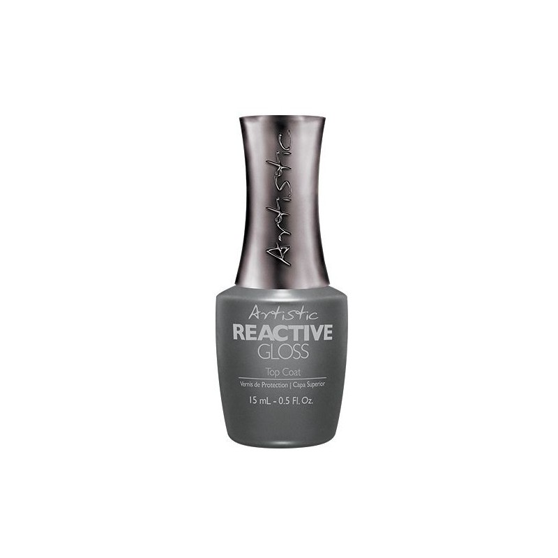 Viršutinis nagų lako sluoksnis Artistic Reactive Gloss 15 ml