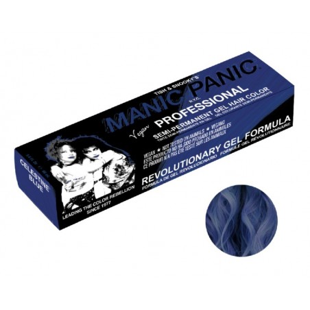 Pusiau ilgalaikiai plaukų dažai Manic Panic Celestine Blue 90 ml