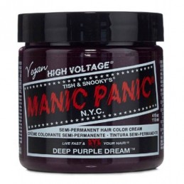 Pusiau ilgalaikiai plaukų dažai Manic Panic Deep Purple Dream 118 ml