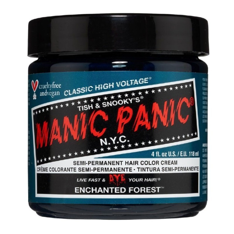 Pusiau ilgalaikiai plaukų dažai Manic Panic Enchanted Forest 118 ml