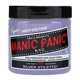 Pusiau ilgalaikiai plaukų dažai Manic Panic Silver Stiletto 118 ml