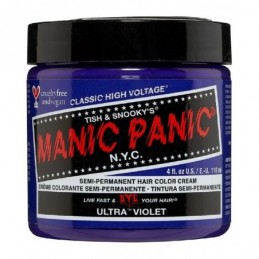Pusiau ilgalaikiai plaukų dažai Manic Panic Ultra Violet 118 ml