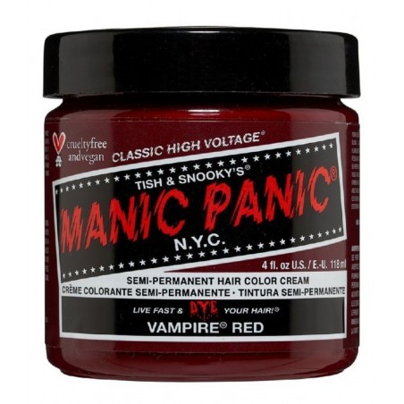 Pusiau ilgalaikiai plaukų dažai Manic Panic Vampire Red 118 ml