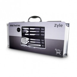 Grilio įrankių rinkinys Zyle BBQ Tool Set 6 vnt. lagamine