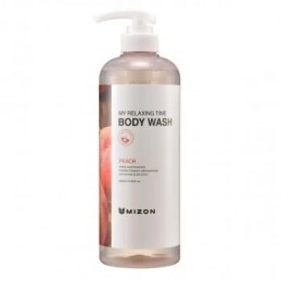 Mizon My Relaxing Time kūno prausiklis Lovely Peach 800ml