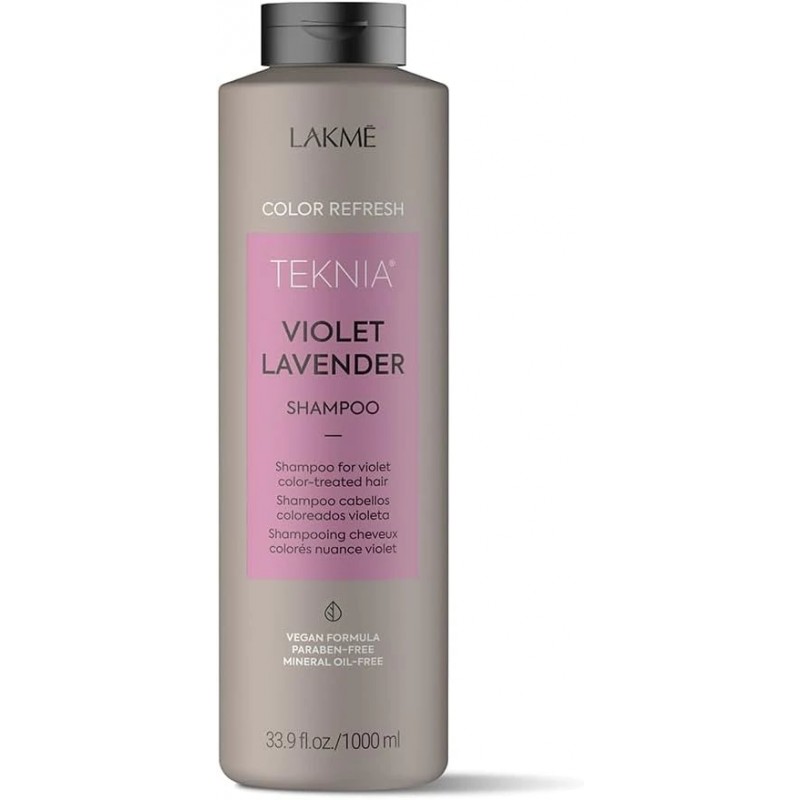 Lakme Teknia Refresh violetinis levandų šampūnas 1000ml