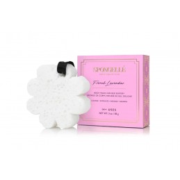 Spongelle Boxed White Flower French Lavender parfumuota kempinė 1 vnt