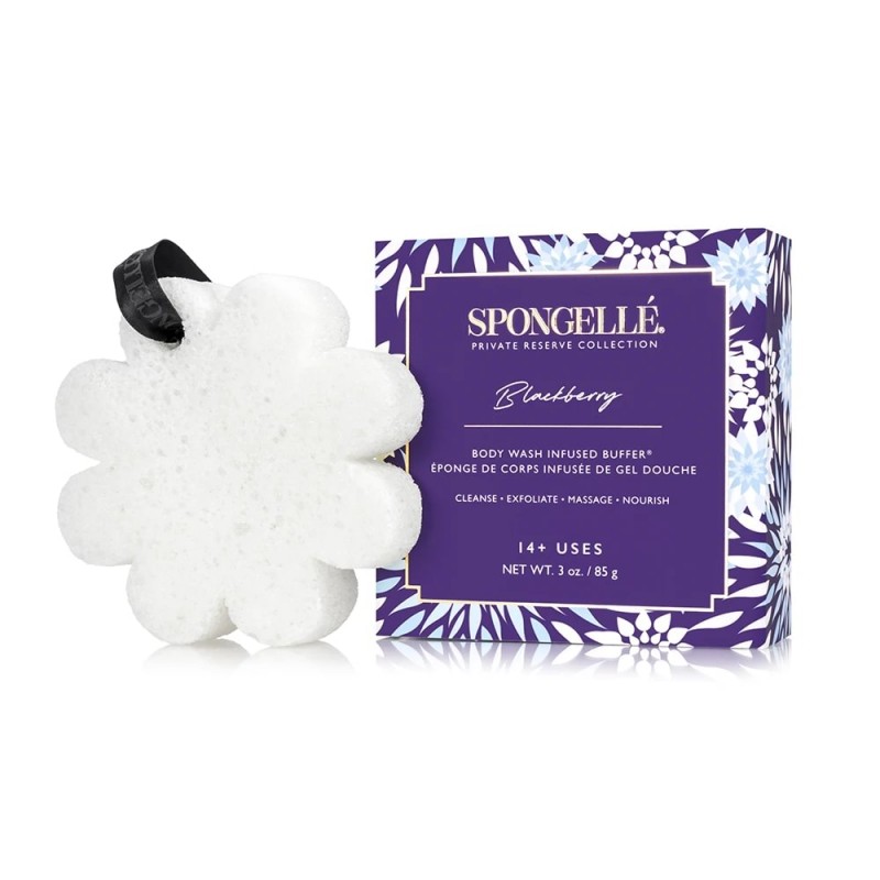 Spongelle Boxed White Flower Blackberry White parfumuota kempinė 1 vnt