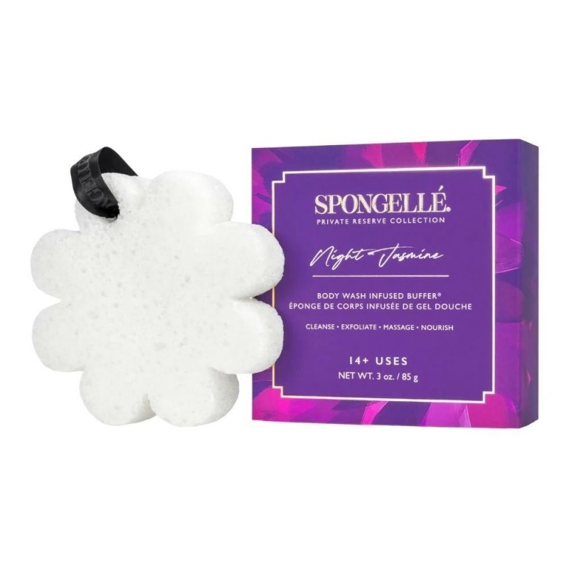 Spongelle Boxed White Flower Jasmine White parfumuota kempinė1 vnt