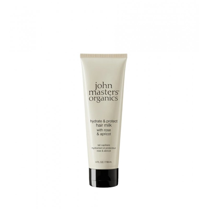 John Masters Organics rožių ir abrikosų pienas plaukams 118 ml