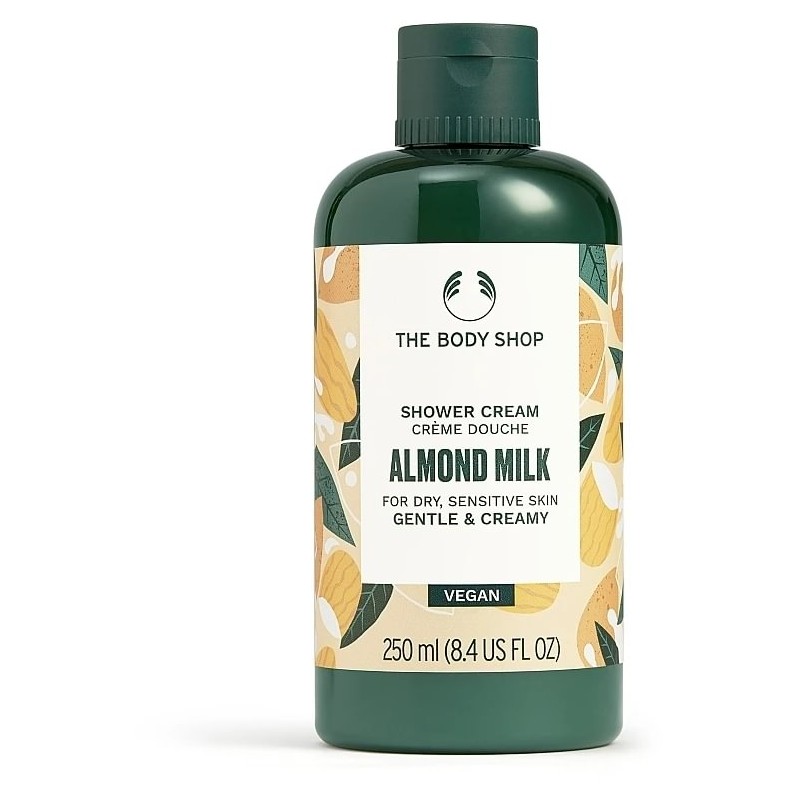 The Body Shop Almond Milk dušo kremas 250ml