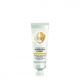 The Body Shop Almond Milk & Honey rankų kremas 30ml