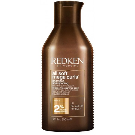 Redken All Soft Mega Curl šampūnas 300 ml