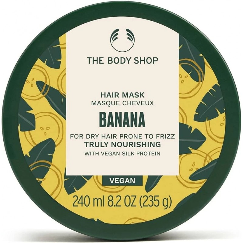 The Body Shop Banana plaukų kaukė 240 ml