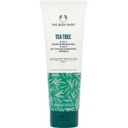 The Body Shop Tea Tree 3-in-1 veido kaukė 125ml