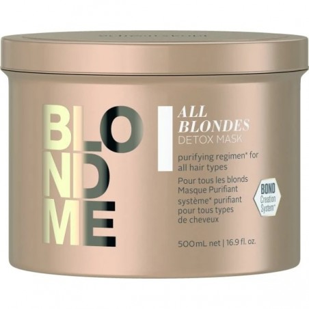 Schwarzkopf All Blondes Detox kaukė 500ml