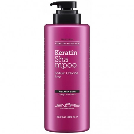 Šampūnas su keratinu Jenoris Keratin Professional Shampoo 1000 ml