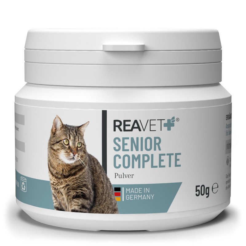 ReaVET senior complete milteliai katėms - 50g