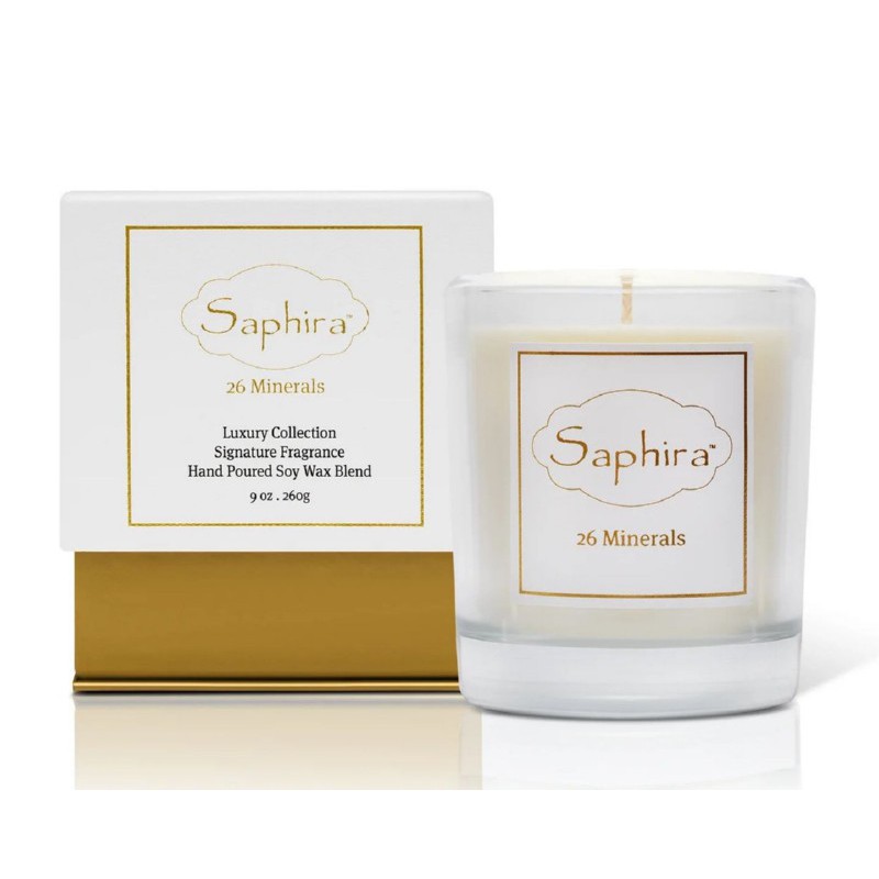 Aromaterapinė žvakė Saphira Signature Candle 260g