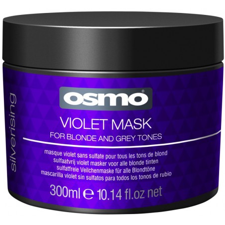 Geltonumą neutralizuojanti kaukė Osmo Silverising Violet 300 ml