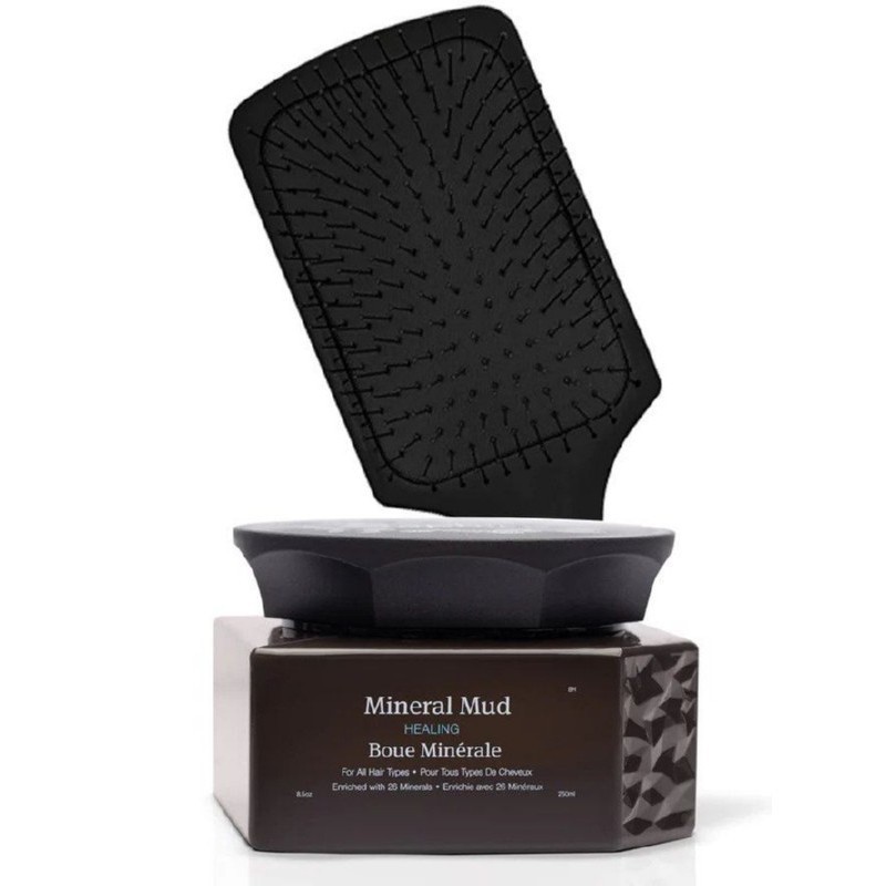 Plaukų priežiūros rinkinys Saphira Mineral Mud & Brush Kit