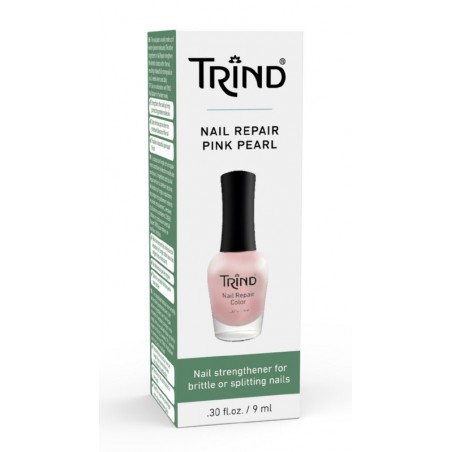 Spalvą suteikiantis nagų stipriklis Trind Nail Repair Pink Pearl