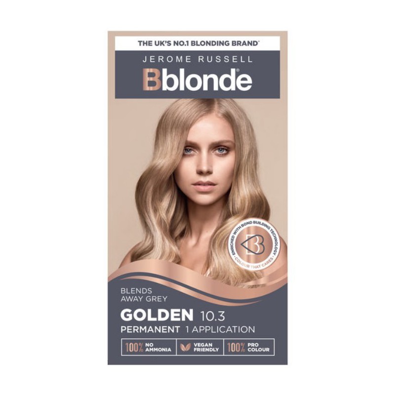 Plaukų dažai Jerome Russell Golden Blonde 10.3