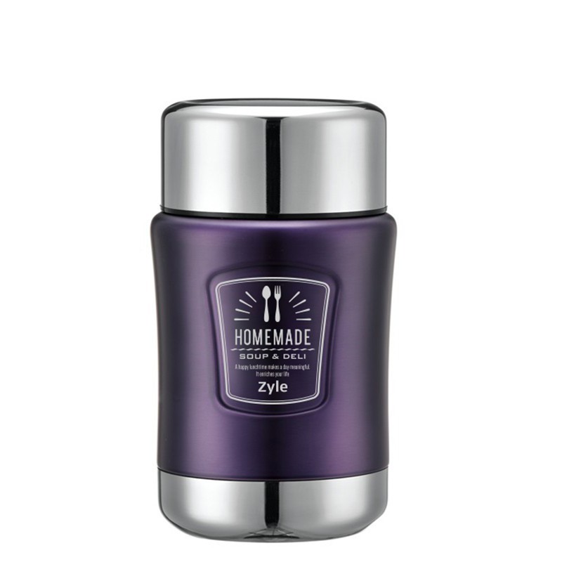 Maistinis termosas Zyle HomeMade 0,5 l violetinis