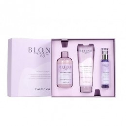 Plaukų priežiūros priemonių rinkinys Blondesse Blonde-Henancing Treatment Kit ICE26212 2