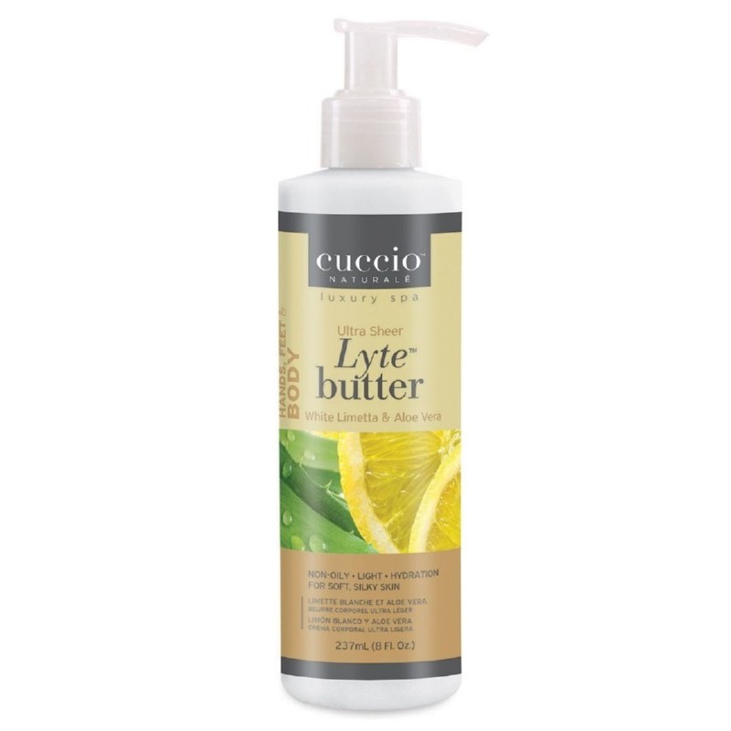 Kremas Cuccio White Limetta & Aloe Vera 237 ml