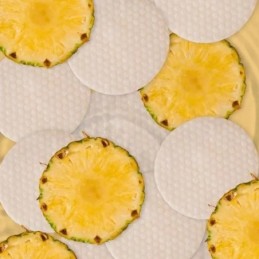 Veidą skaistinantys padeliai Pineapple, 10vnt PIN12 2