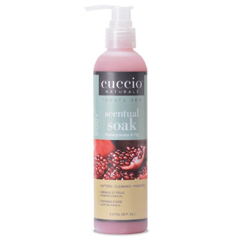 Priemonė rankų ir pėdų mirkymui Cuccio Pomegranate & Fig 237 ml