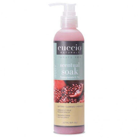 Priemonė rankų ir pėdų mirkymui Cuccio Pomegranate & Fig 237 ml