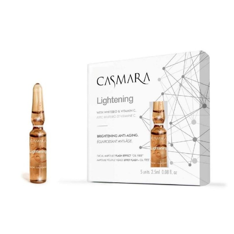 Ampulės veido odai Casmara Lightening Ampoules 2.5ml 5vnt