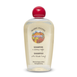 India Cosmetics shampoo with black turnip  – šampūnas su juodosios ropės ekstraktu - stiprinantis plaukus 1