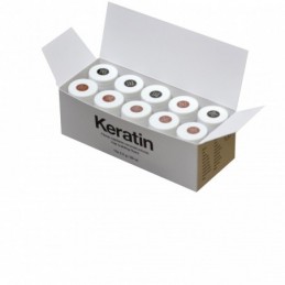 TCR Keratin fibers rinkinys 10 vnt. skirtingų atspalvių po 2.5gr